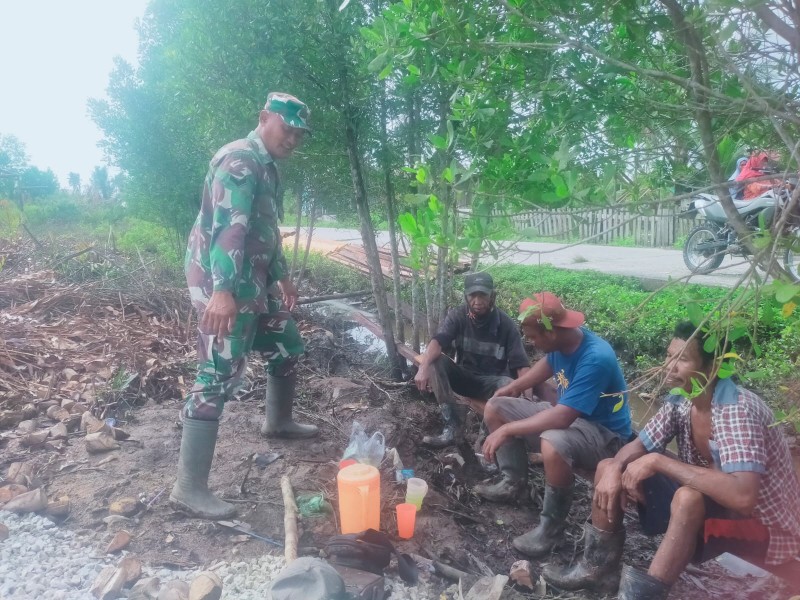 Kampung Pancasila Jadi Ruang Babinsa Tanamkan Nilai Kebangsaan