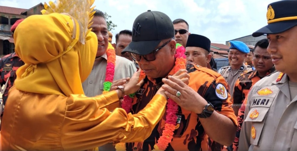 Pelantikan Pengurus PAC PP Tambusai Utara Dihadiri Bupati Anton