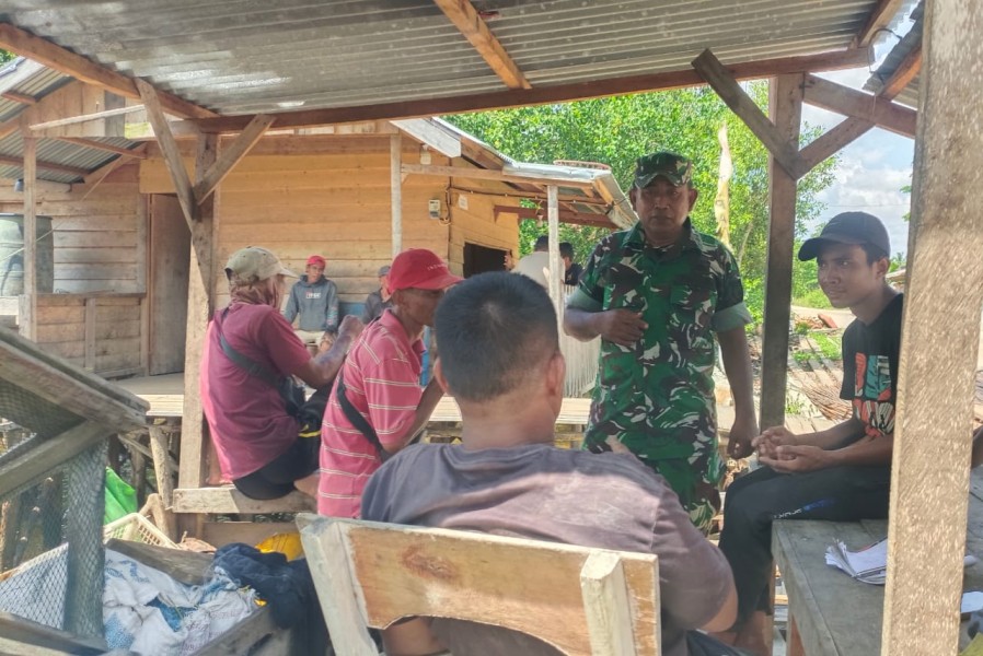 Kampung Pancasila Jadi Ruang Silaturahmi, Babinsa Dorong Warga Jaga Kerukunan dan Gotong Royong