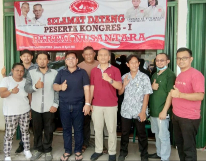 Usai Kongres I, Ketua Umum Partai Nusantara Ucapkan Terima Kasih Dan Permohonan Maaf