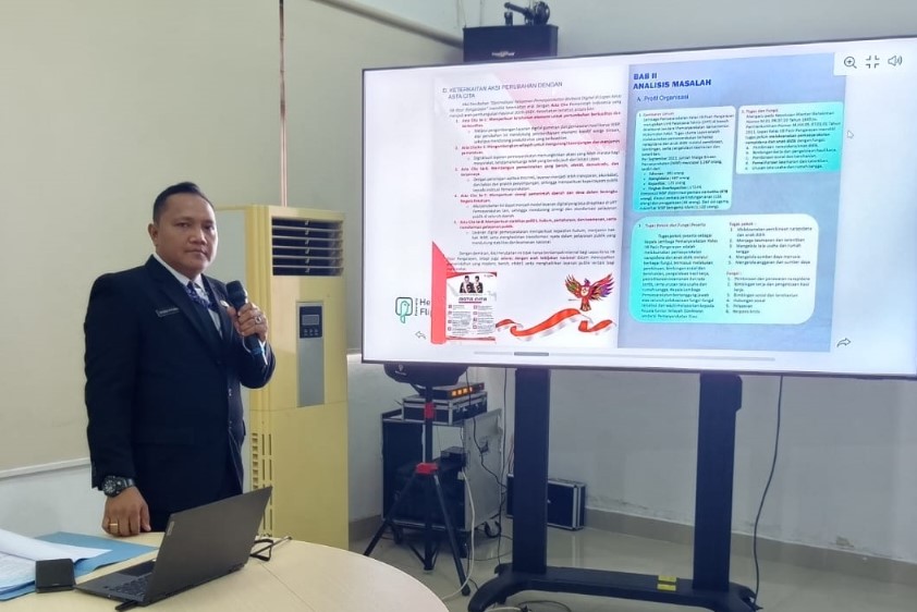 Kalapas Pasir Pengaraian Ikuti Seminar Wujudkan Aksi Perubahan Bina WBP