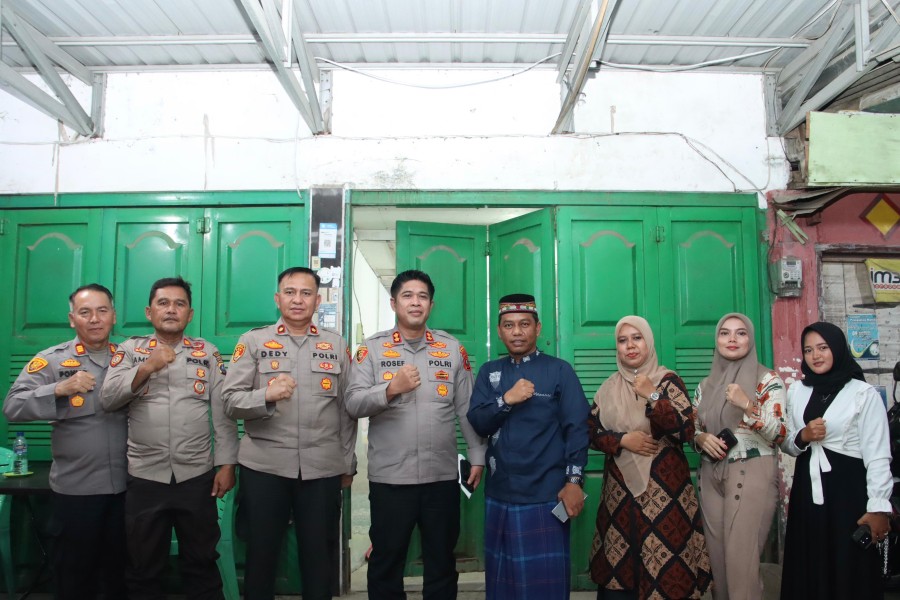 Kapolres Pelabuhan Belawan Silaturahmi dengan Tokoh Agama dan KBB, Perkuat Sinergi Jaga Kamtibmas