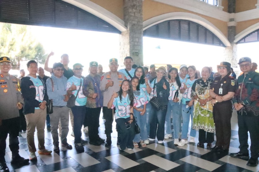 Kapolres Batubara Pimpin Monitoring Langsung Pantai Sujono Jelang Lebaran dan Fokus Pada Keamanan dan Keselamatan Wisatawan