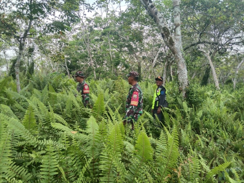 Babinsa Koramil 06/Merbau Sosialisasikan Bahaya Karhutla di Lahan Gambut