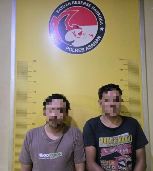 Satres Narkoba Polres Asahan Gagalkan Penyelundupan 40 Gram Sabu, Dua Pria Diamankan di Jalinsum