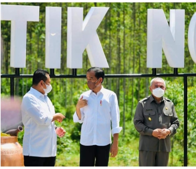 Bamsoet Berkemah Bersama Presiden Joko Widodo Di Titik Nol Ibu Kota Negara Nusantara