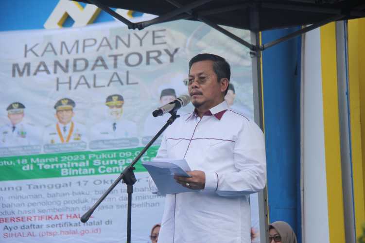 Lambang Melayu, Gubernur Harap Kepri Jadi Teraju Pelaksanaan Sertifikasi Halal di 2024
