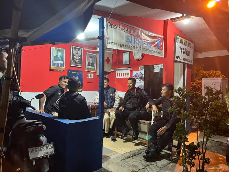 Brimob Sumut Gencar Patroli Malam, Wujudkan Medan Aman dari Gangguan Kamtibmas