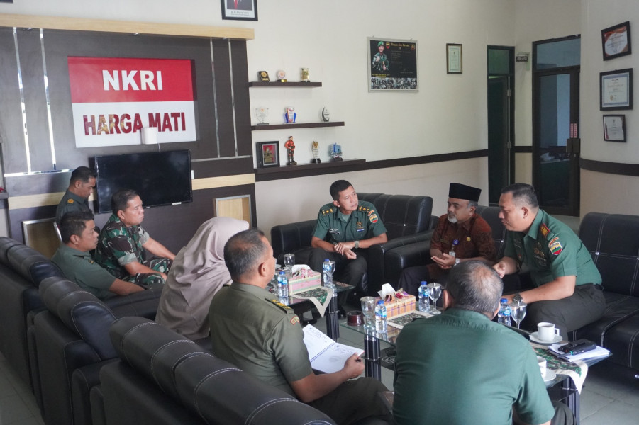 Pemantapan Persiapan Bhakti Sosial Kodim 0320/Dumai dan Dinas Kesehatan