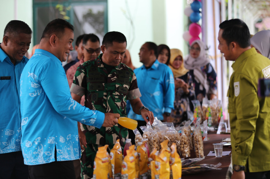 Tingkatkan Kesehatan Generasi Muda, Letkol Muliyadi Tekankan Pentingnya Protein Ikan