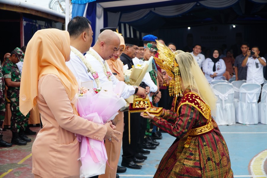 Penuh Haru Warnai Pisah Sambut Kepala Rutan Dumai