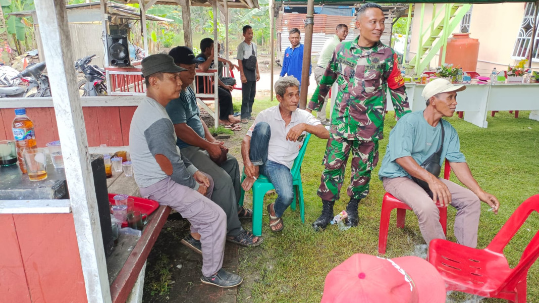 Bersama Security Pertamina, Serda M Andi Darmawan Laksanakan Binter dan Patroli