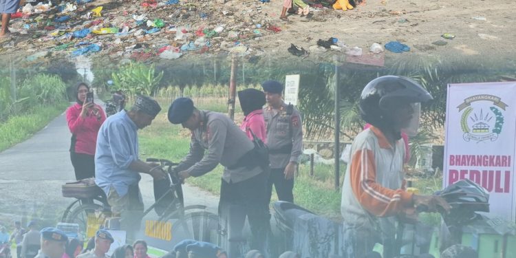 Dari TPA hingga Terminal, Aksi Berbagi Takjil Batalyon B Satbrimob Polda Sumut