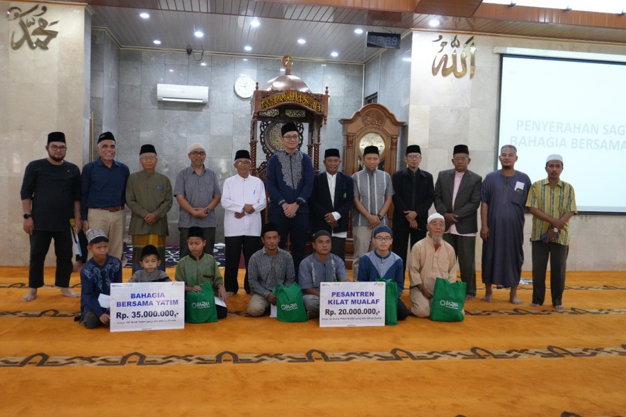 Wujudkan Kepedulian Sosial, BAZMA Kilang Pertamina Dumai Sukses Laksanakan Program Energi Kebaikan Ramadan 1446 H