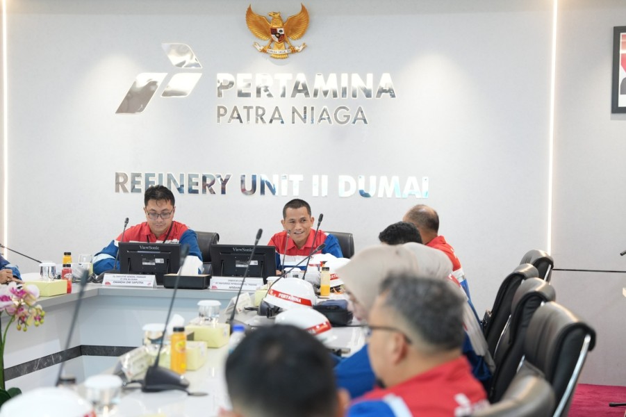 Pertamina Patra Niaga Kilang Dumai Terima Kunjungan PT Pertamina Petrochemical Trading