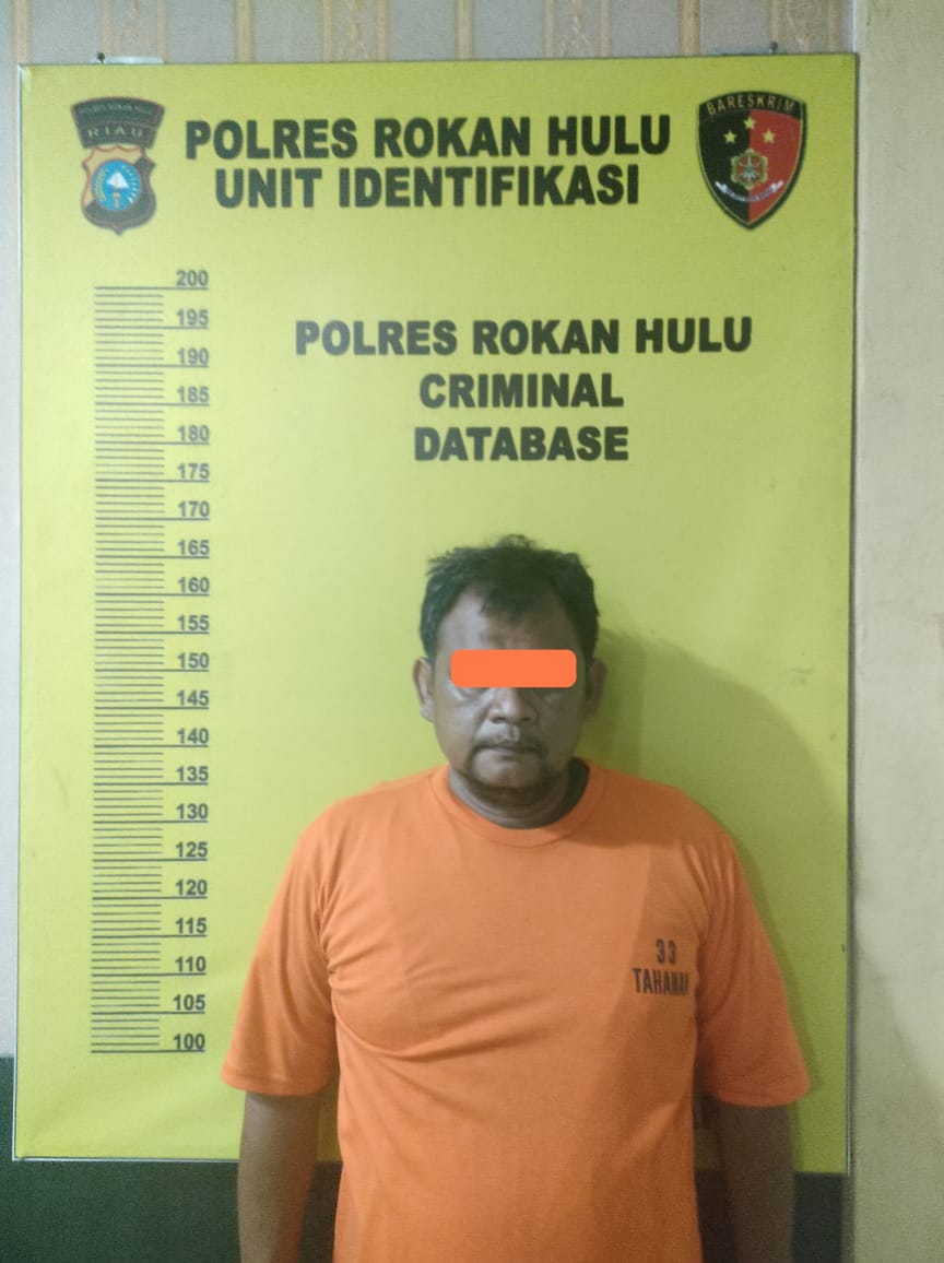 Oknum Papam PTPN IV Tandun Diringkus Tim Resmob Polres Rohul Bersama Personil Polsek Tandun