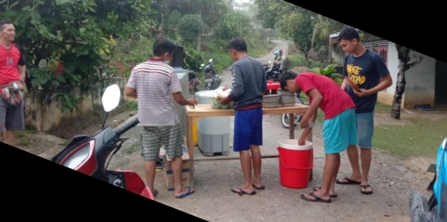 Sungai Dua Meluap, Pemdes Lubuk Bilang Dan Teluk Aur Siaga Antisipasi  Dampak Banjir