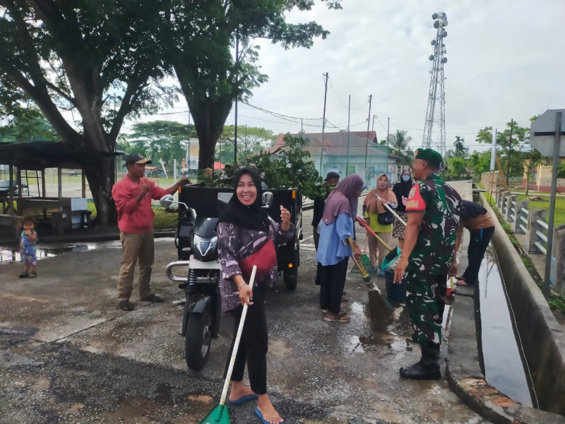 Serda Ansari Tanamkan Nilai Pancasila di Kampung Pancasila, Disambut Antusias oleh Pekerja Kebersihan