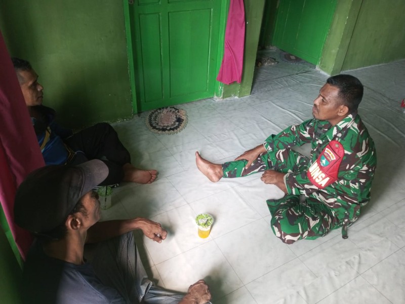 Komsos Babinsa di Kampung Pancasila Jadi Upaya Wujudkan Sinegritas Aparat dan Masyarakat