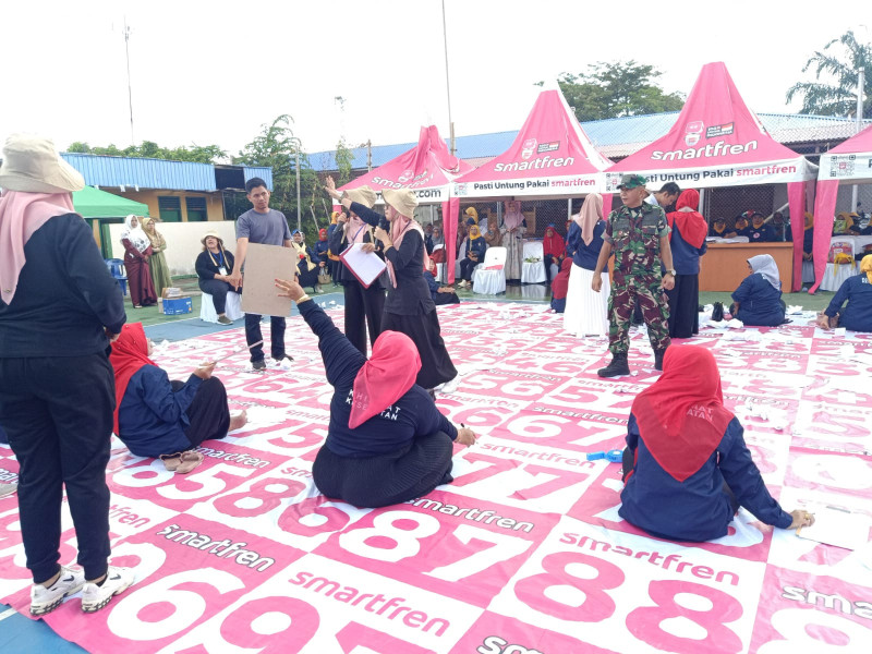 Sempena Hari Kesehatan, Wadanramil 01 Hadiri Kegiatan Jambore Posyandu