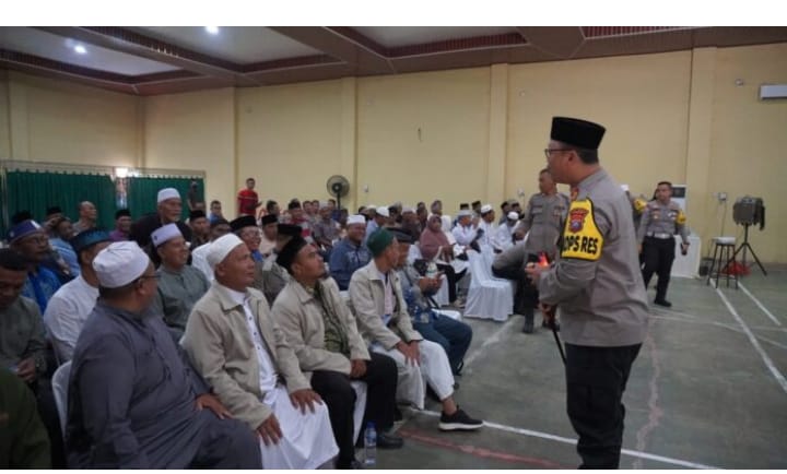 Kapolres Langkat Silaturahmi Dengan Alim Ulama untuk Jaga Kamtibmas Pada Pilkada 2024