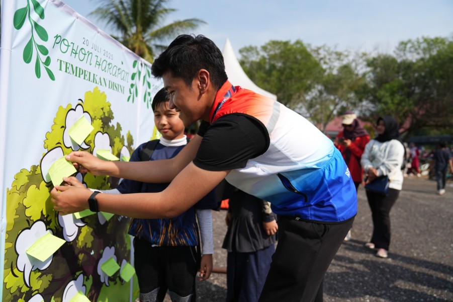 Rayakan Hari Anak Nasional 2025, Kilang Pertamina Dumai Ajak Anak Hidup Sehat dan Berkreativitas