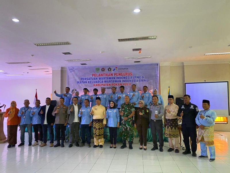 Bangun Komunikasi Publik Sehat dan Edukatif Bersama Insan Pers, Lapas Pasir Pangaraian Apresiasi Pelantikan PWI–IKWI Rohul