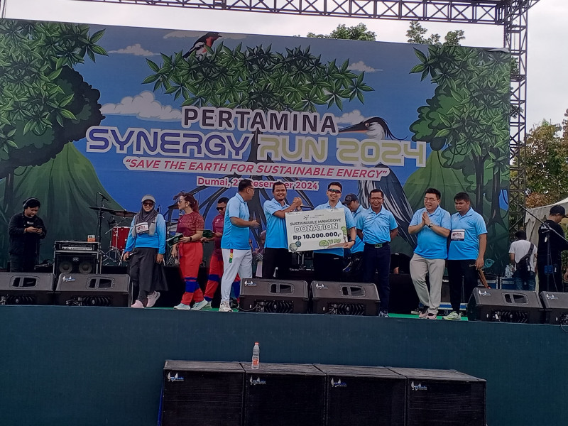 Kodim 0320/Dumai: Pertamina Synergy Run Wujudkan Gaya Hidup Sehat dan Peduli Lingkungan
