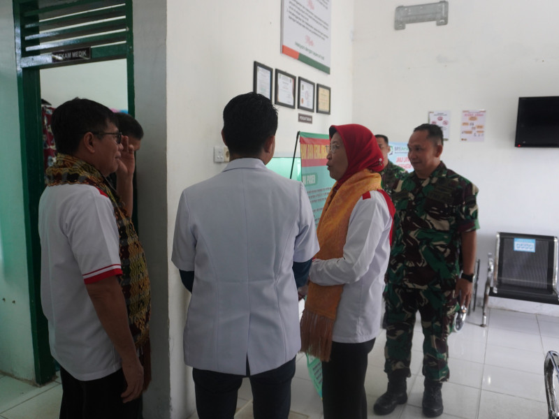 LAFKI Lakukan Akreditasi Fasilitas Kesehatan Polkes Kodim 0320/Dumai
