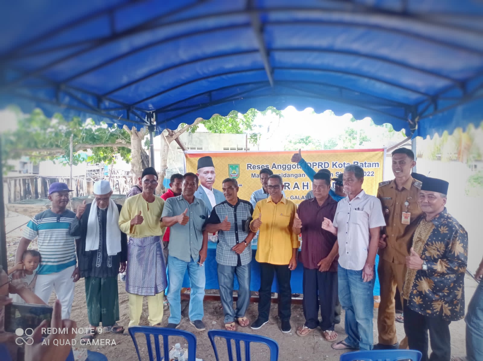 Rahmad Anggota DPRD Batam Reses Masa Persidangan III Tahun 2022 Di Pulau Karas
