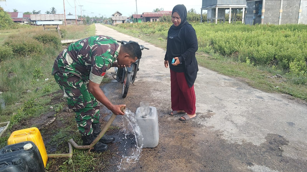 Praka Rahmad Bantu Masyarakat Untuk Dapatkan Air Bersih