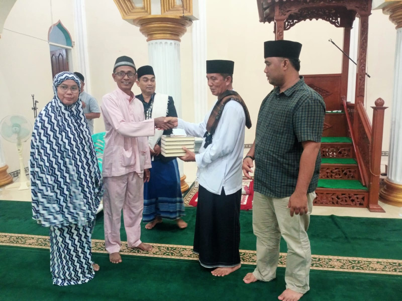 PWI Siak Safari Ramadhan Di Mesjid Agung Amirul Mukminin Kecamatan Sungai Apit