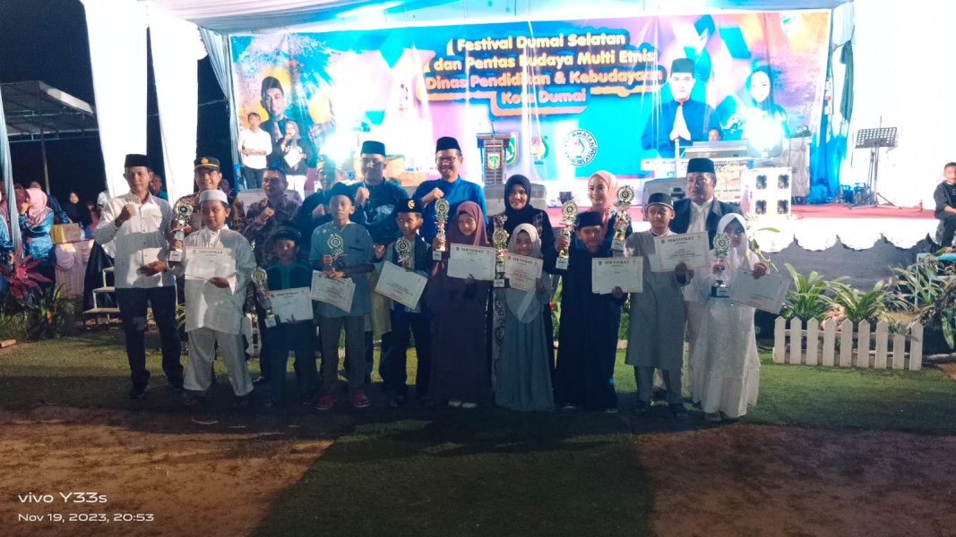 'Festival Dumai Selatan', Pentas Budaya Multi Etnis Dan Anak Idaman Sukses Dan Resmi Ditutup