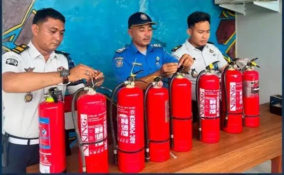 Komitmen Keselamatan, Lapas Pasir Pangaraian Pastikan APAR Siap Pakai