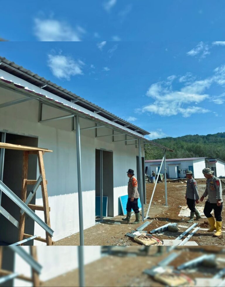 Brimob Sumut Kawal Huntara, Lingkungan Batang Toru Kembali Tertata