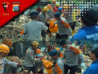 Operasi Kemanusiaan di Tengah Lumpur : Tim SAR Gabungan Temukan Korban Hilang di Huta Godang, Brimob Sumut Berdiri di Garis Terdepan