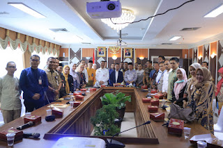 Walikota Pekanbaru Risnandar Mahiwa Bersilaturami  Dengan 29 Pimpinan BUMD Dan BUMN