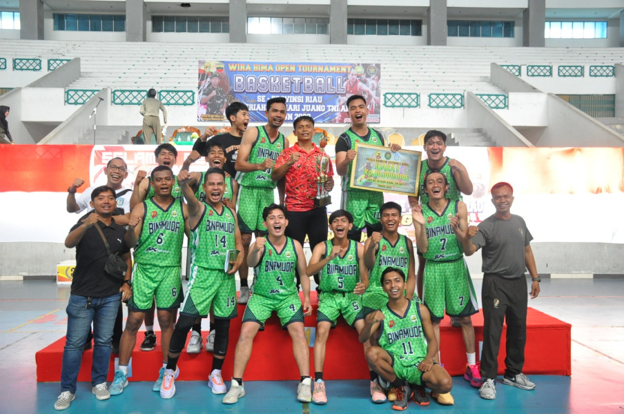 Diikuti 12 Kabupaten dan Kota se Provinsi Riau, Tim Binaan Kodim 0320/Dumai Keluar Sebagai Juara Piala Danrem 031/WB