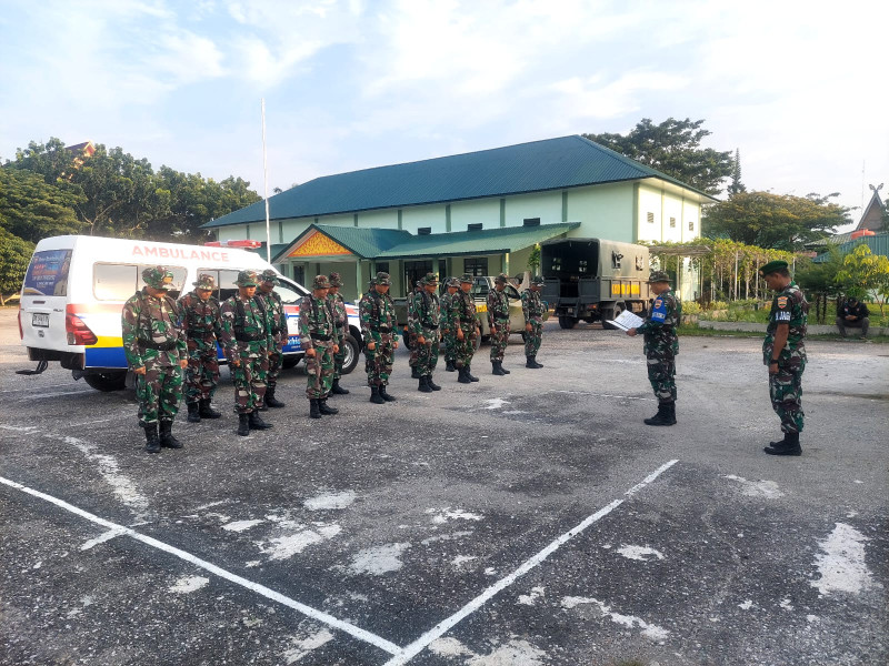 Dandim Dumai Larang Keras Judi Online, Lakukan Pemeriksaan Hp Personil