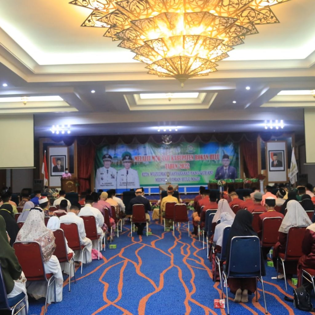 Bupati Rohul H Sukiman Resmi Membuka MTQ XXII Tahun 2022 Tingkat Kabupaten