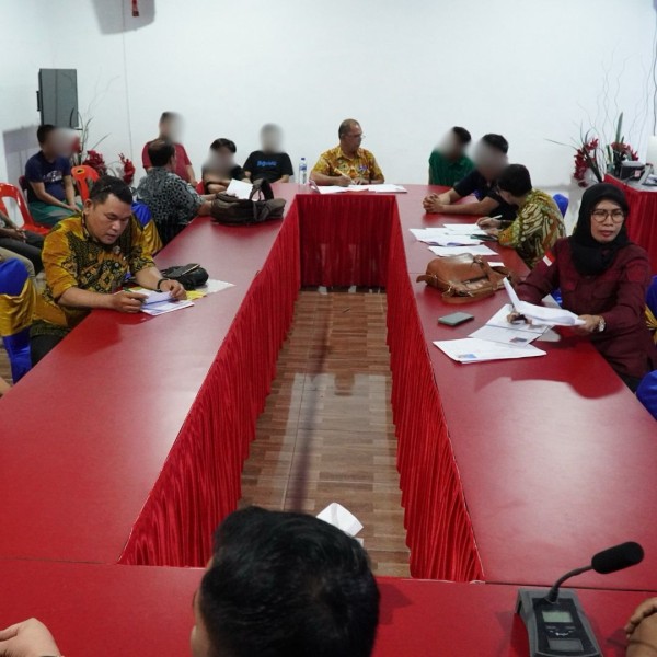 Persiapan Program Ketahanan Pangan, Rutan Kelas I Medan Laksanakan Asesmen Warga Binaan