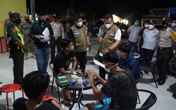 Ops Yustisi Covid 19 Di Tambusai Utara, Plh Bupati Dan Kapolres Rohul: Kerjasama Polri Bersama Pemkab Rohul, Rambah Status Jadi Orange