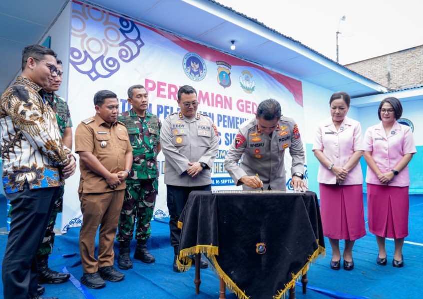 Kapolda Sumut Resmikan Gedung SPPG Polres Sibolga, Dukung Program MBG Presiden