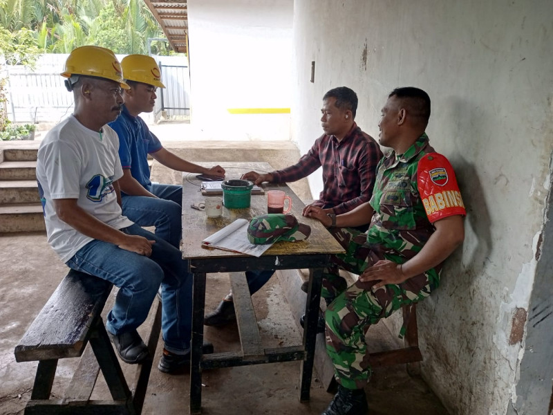 Serda Syahrul Ajak Warga Kampung Pancasila Jaga Kebersihan dan Kerukunan