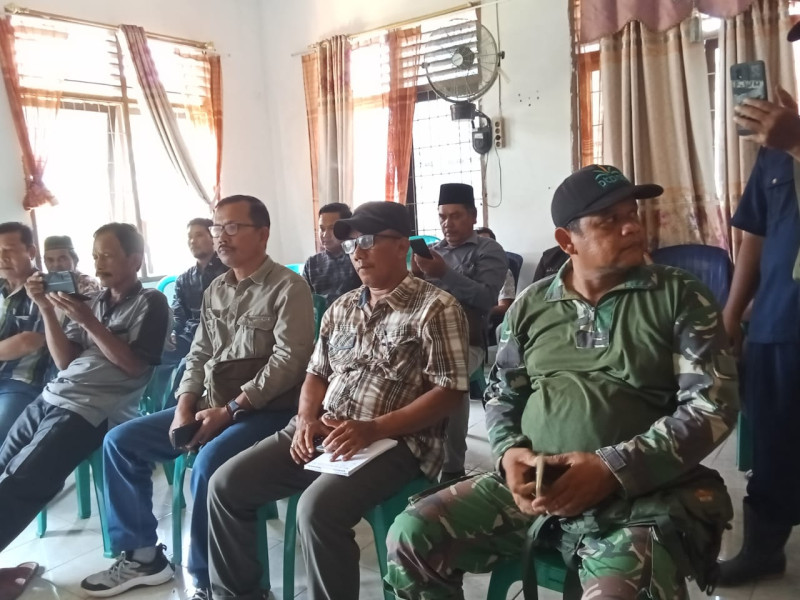Kelompok HKM Mediasi Dengan PTPN lV Region lll Tidak Menemukan Titik Temu