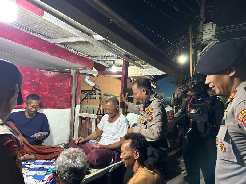Patroli Skala Besar Brimob Polda Sumut Sasar Titik Rawan Belawan, Ciptakan Rasa Aman Masyarakat