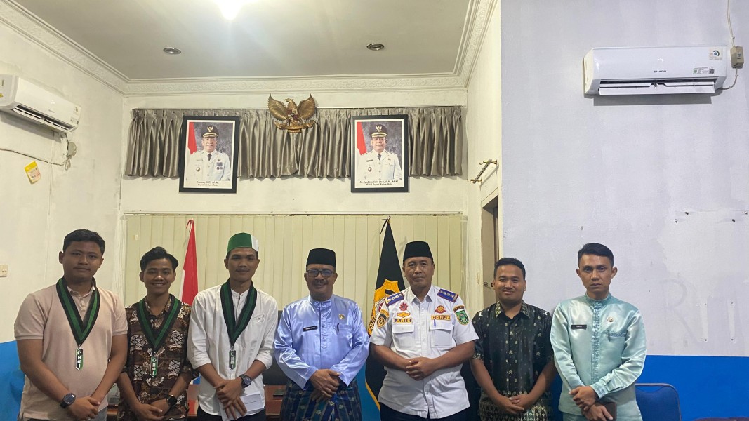 HMI Cabang Rokan Hulu Beri Masukan kepada Dishub Rohul dalam Penanganan Kendaraan ODOL