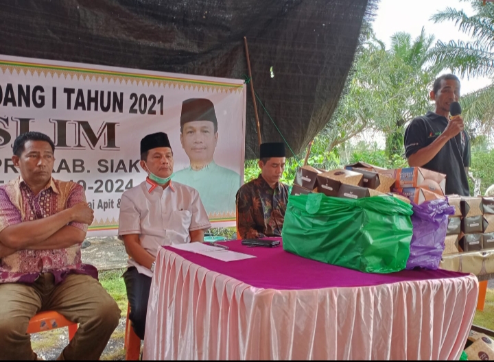 Muslim, Anggota DPRD Siak Fraksi PKS Reses Dikampung Tanjung Kuras 