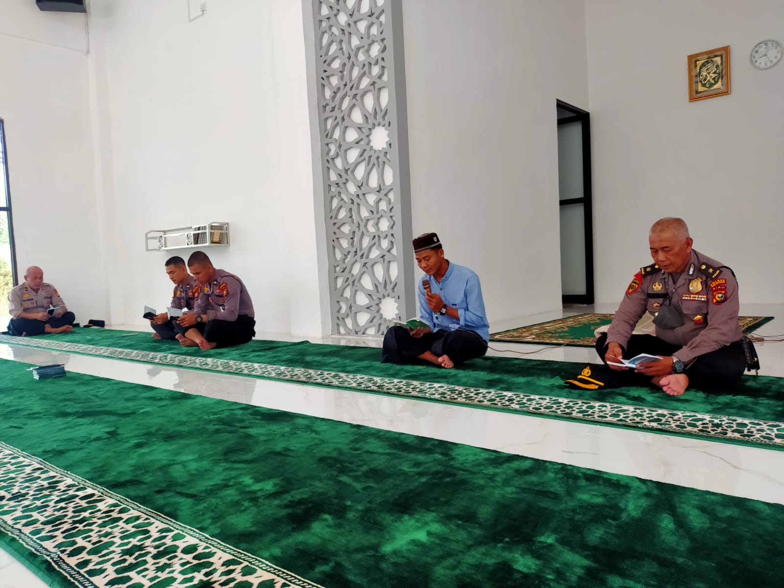 Polres Rokan Hulu Lakukan Bimbingan Rohani
