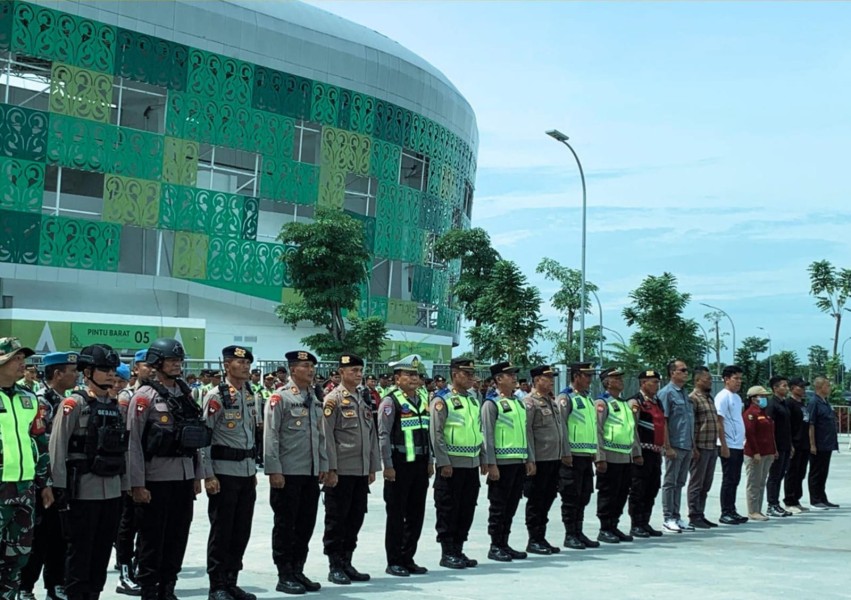 Sisir Titik Rawan Kota Medan, Patroli Satuan Brimob Polda Sumut Hadirkan Rasa Aman